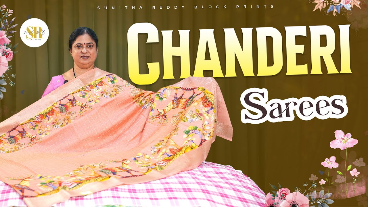 Lightweight Pure Chanderi Sarees | Classic & Comfortable | Jejis Vlogs