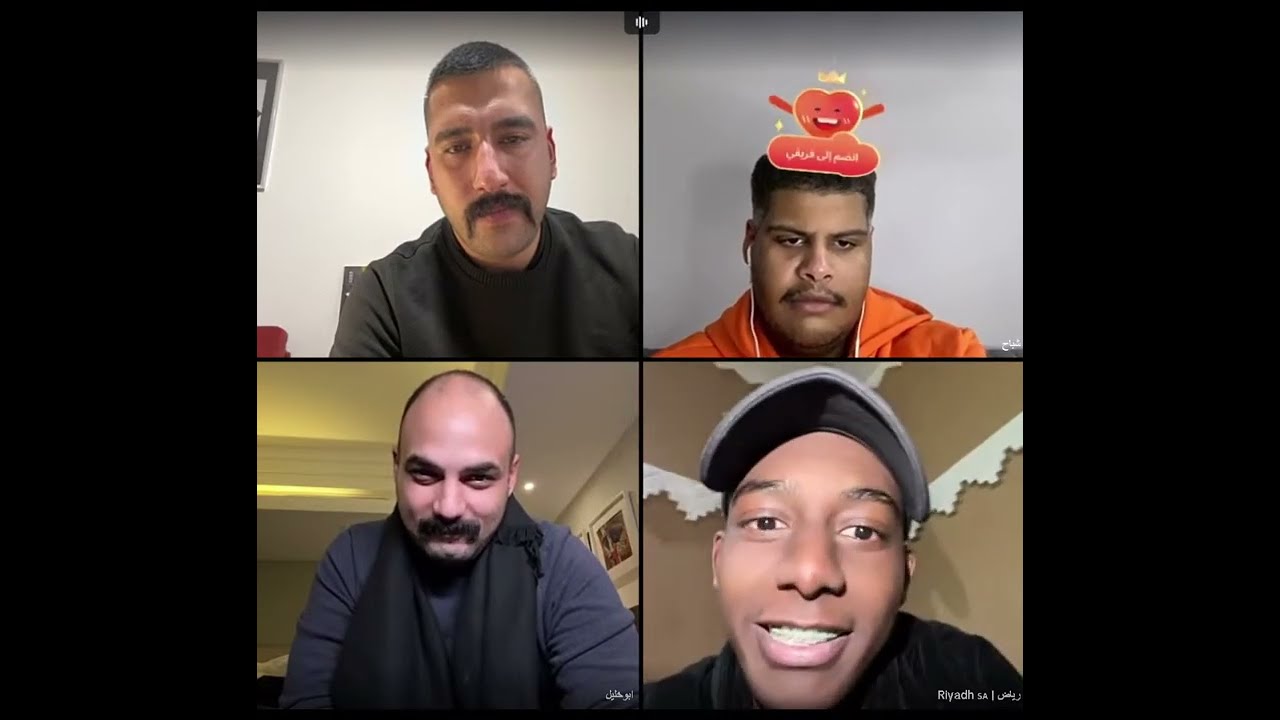 ابو شاهين رباعي مع ابو خليل وشباح ورياض من السعودية استلمه وقفل عليه وأعطاه حكم 😢