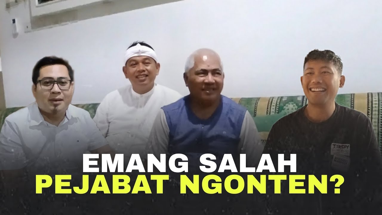 DASAR PEJABAT KONTEN❓️EMANGNYA SALAH❓️BEGINI PENJELASANNYA‼️