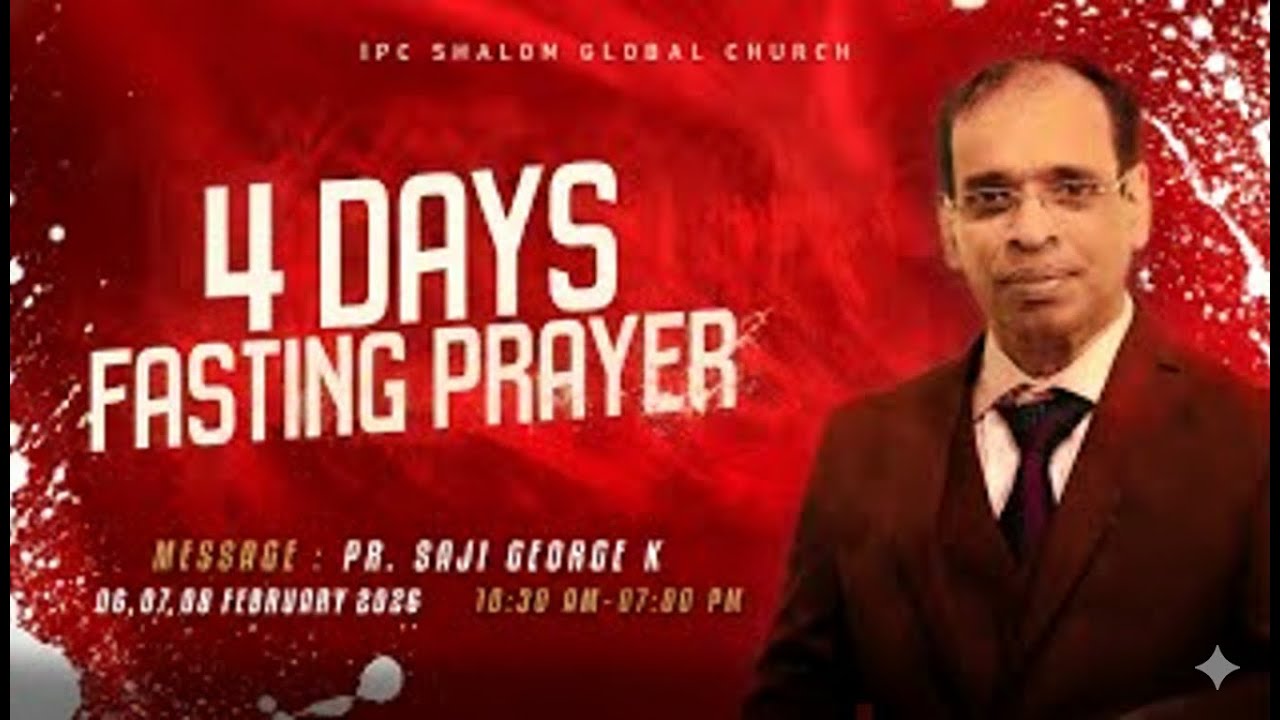 TONGUES PRAYER  || PR . SAJI GEORGE ||  09 / 02 /26