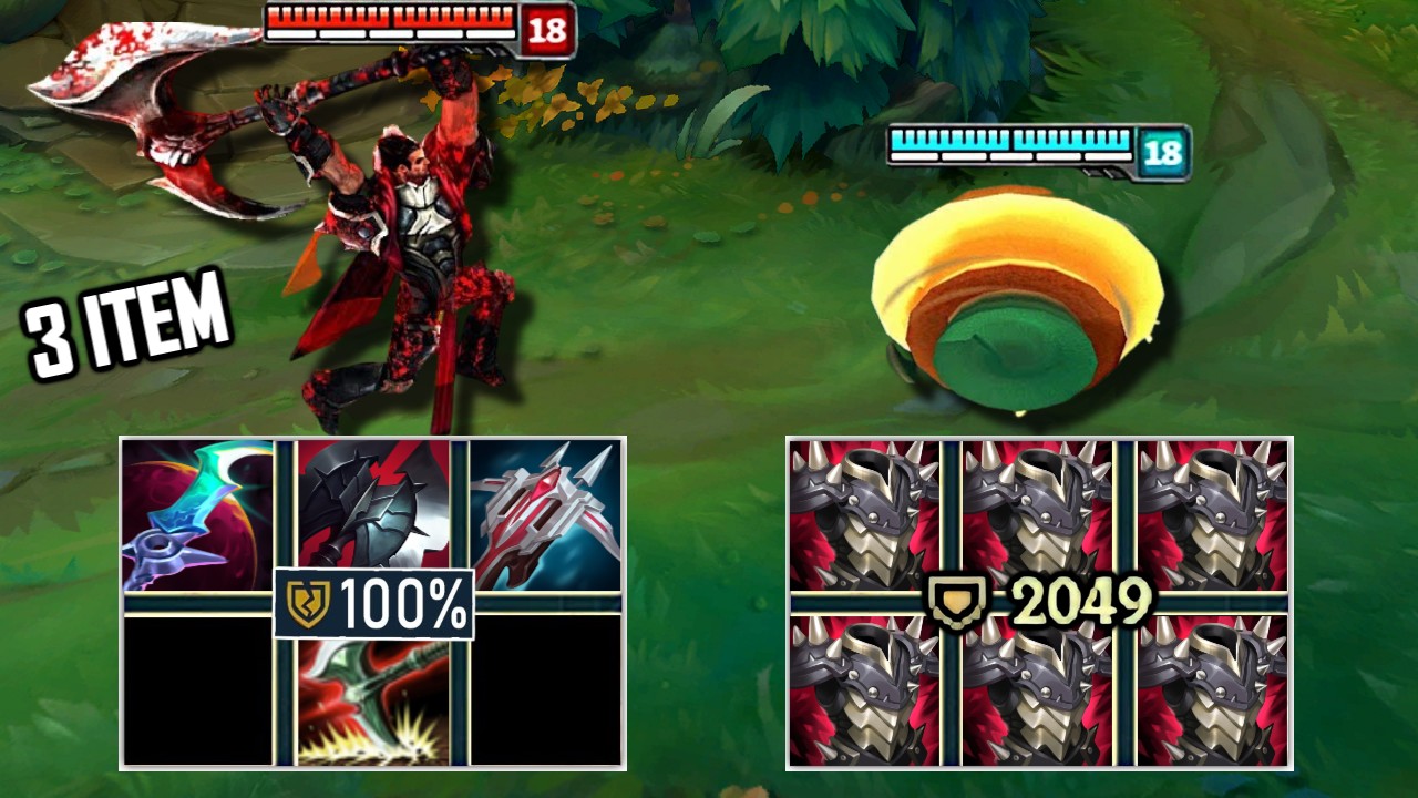 %100 ARMOR PEN DARIUS vs 2000+ ARMOR RAMMUS FIGHTS! & Best Moments!