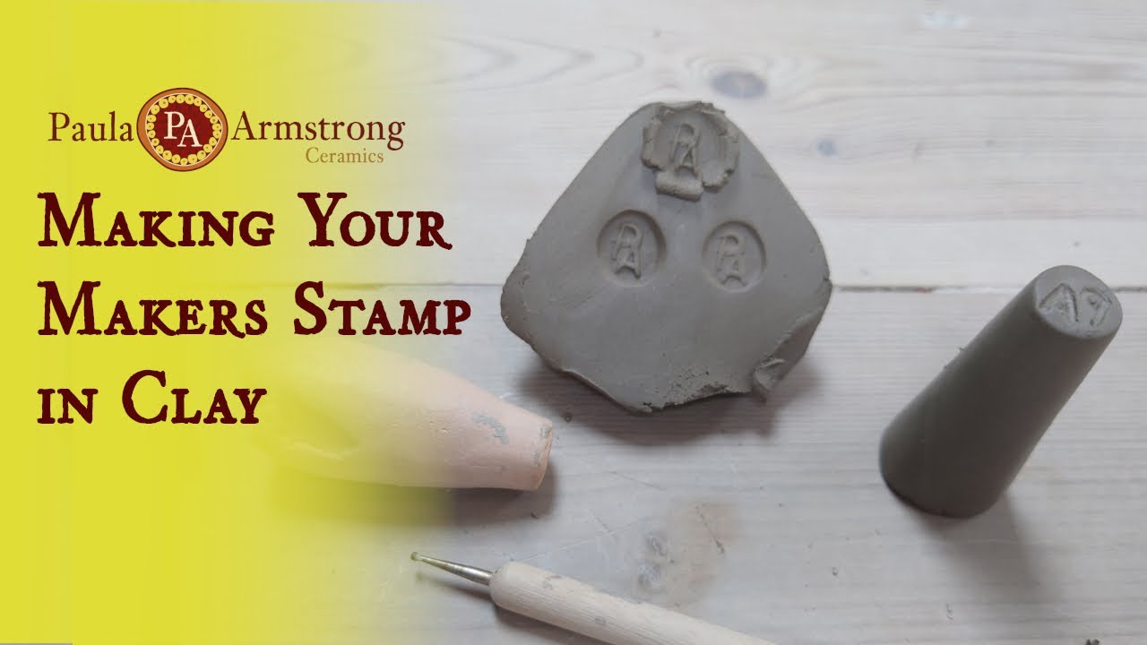 Как сделать свой Makers Stamp из глины