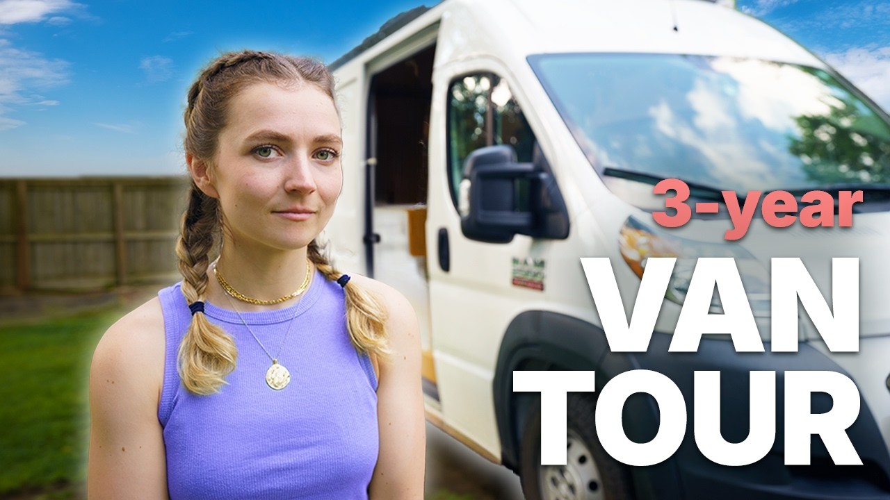 VAN TOUR After 3 Years Living on the Road (DIY Camper Van)