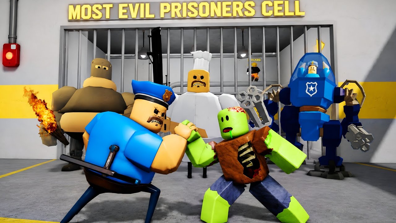BARRY'S PRISON RUN! 🧟 Can a Zombie Defeat Every Boss? (Roblox Obby)