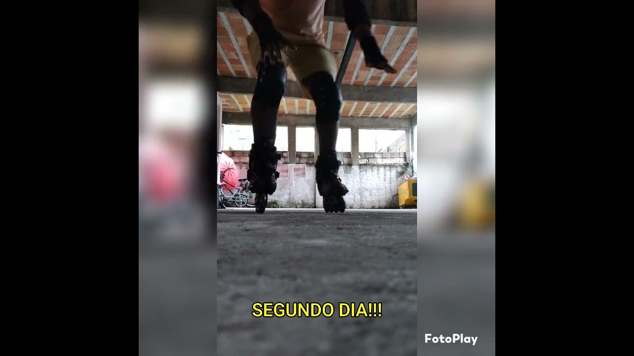 Aprendendo a andar de patins depois dos 40 anos.