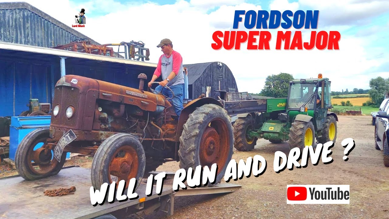 WILL IT RUN ? - Fordson Super Major