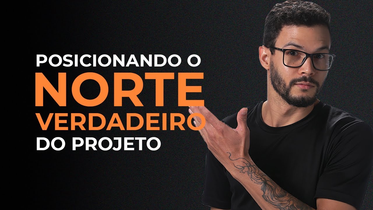 NORTE VERDADEIRO E POSIÇÃO REAL DO PROJETO COM O REVIT