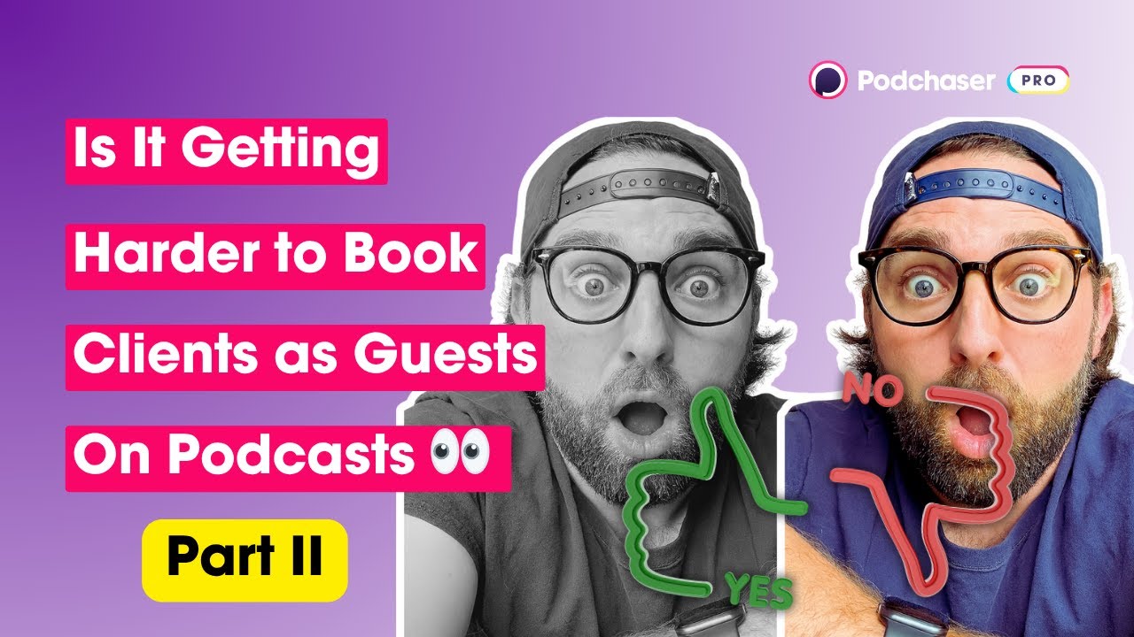 Is It Getting Harder to Book Podcast Guest Appearances? (Part II)