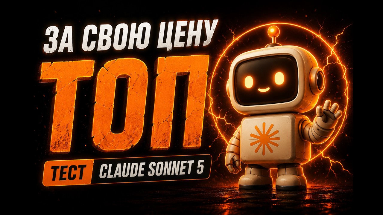 CLAUDE SONNET 5 - ПРИЯТНО УДИВИЛ! ТЕСТ НОВОЙ МОДЕЛИ
