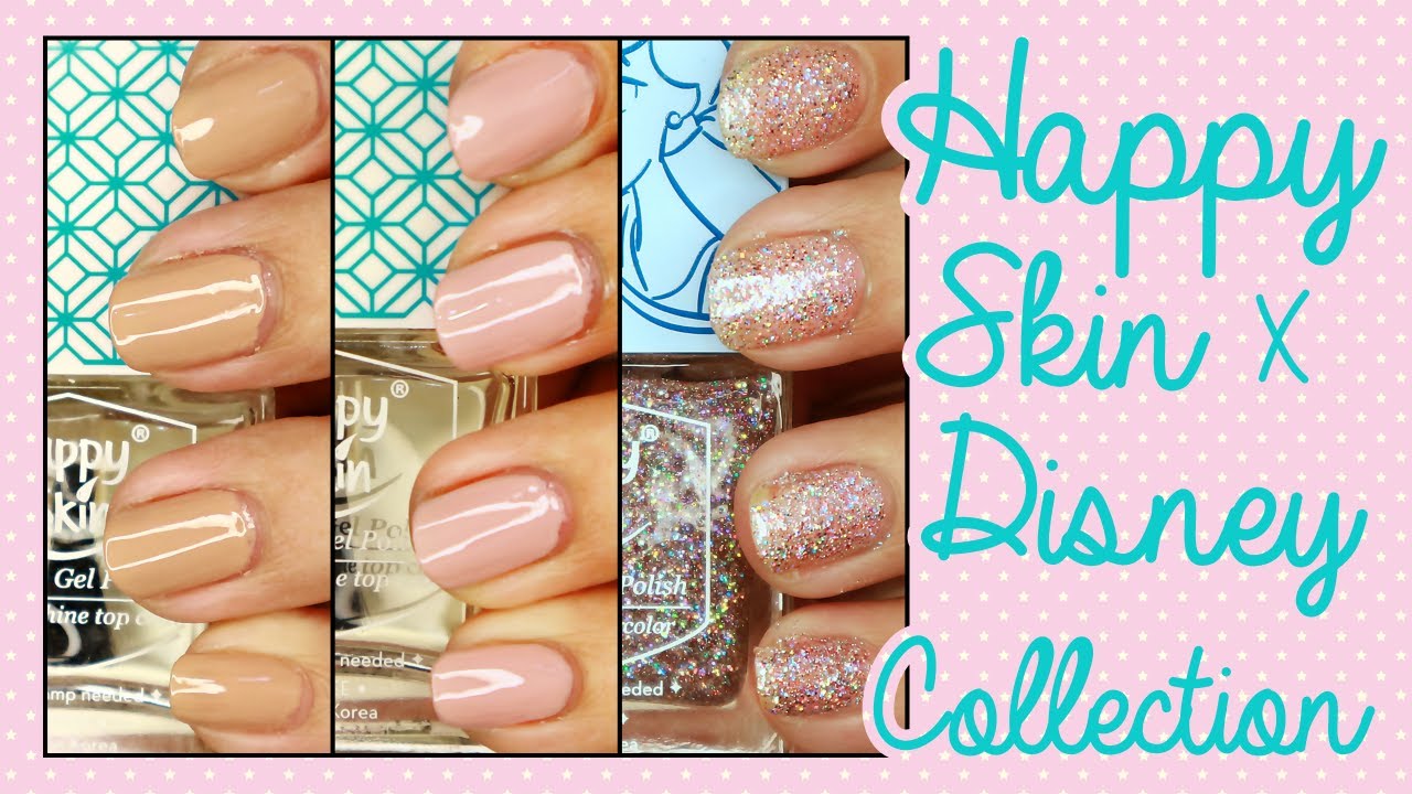 Happy Skin x Disney Nail Polish Collection (2019) Swatches 👸💅 [ENG SUB/CC] | PH 🇵🇭