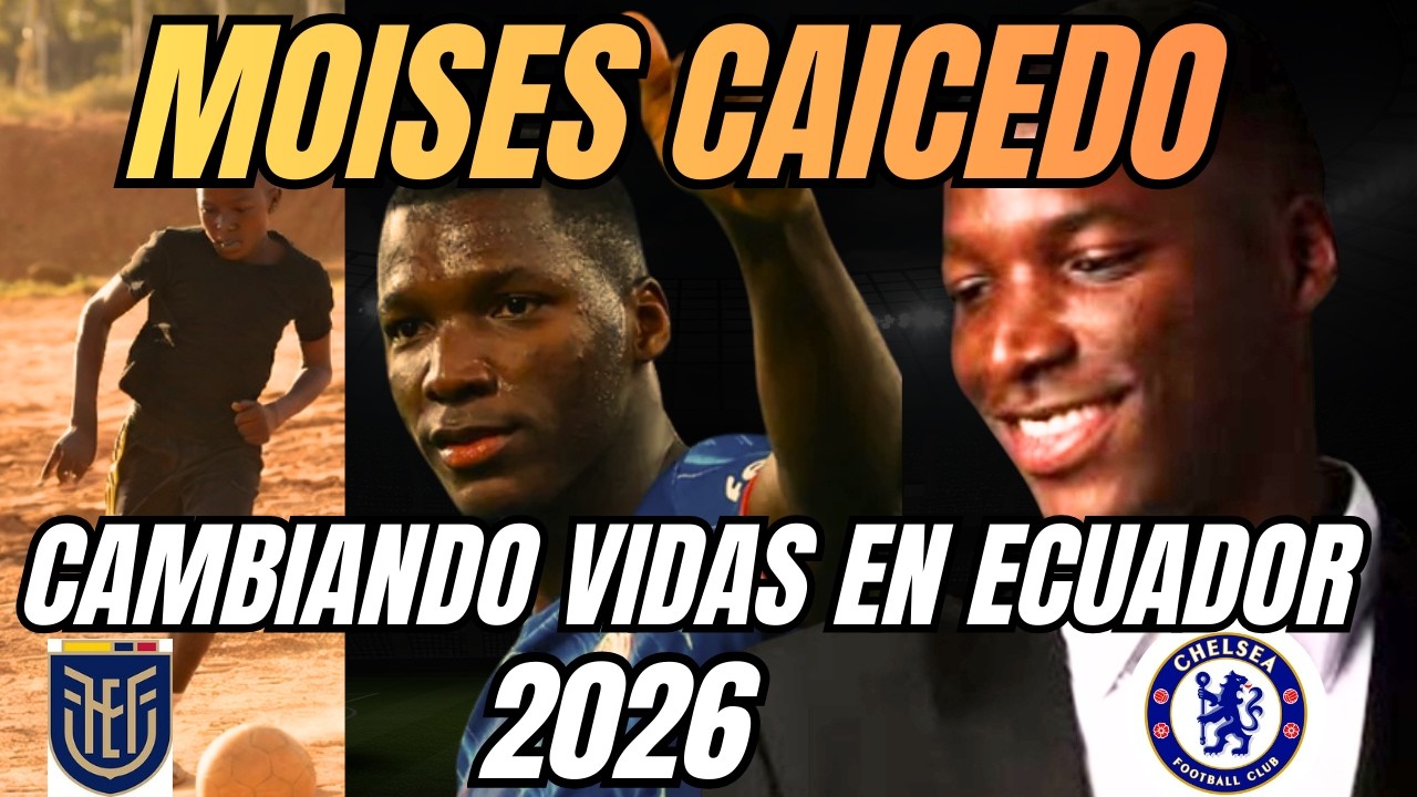 Moisés Caicedo: Millonario pero Sigue Ayudando a los Pobres