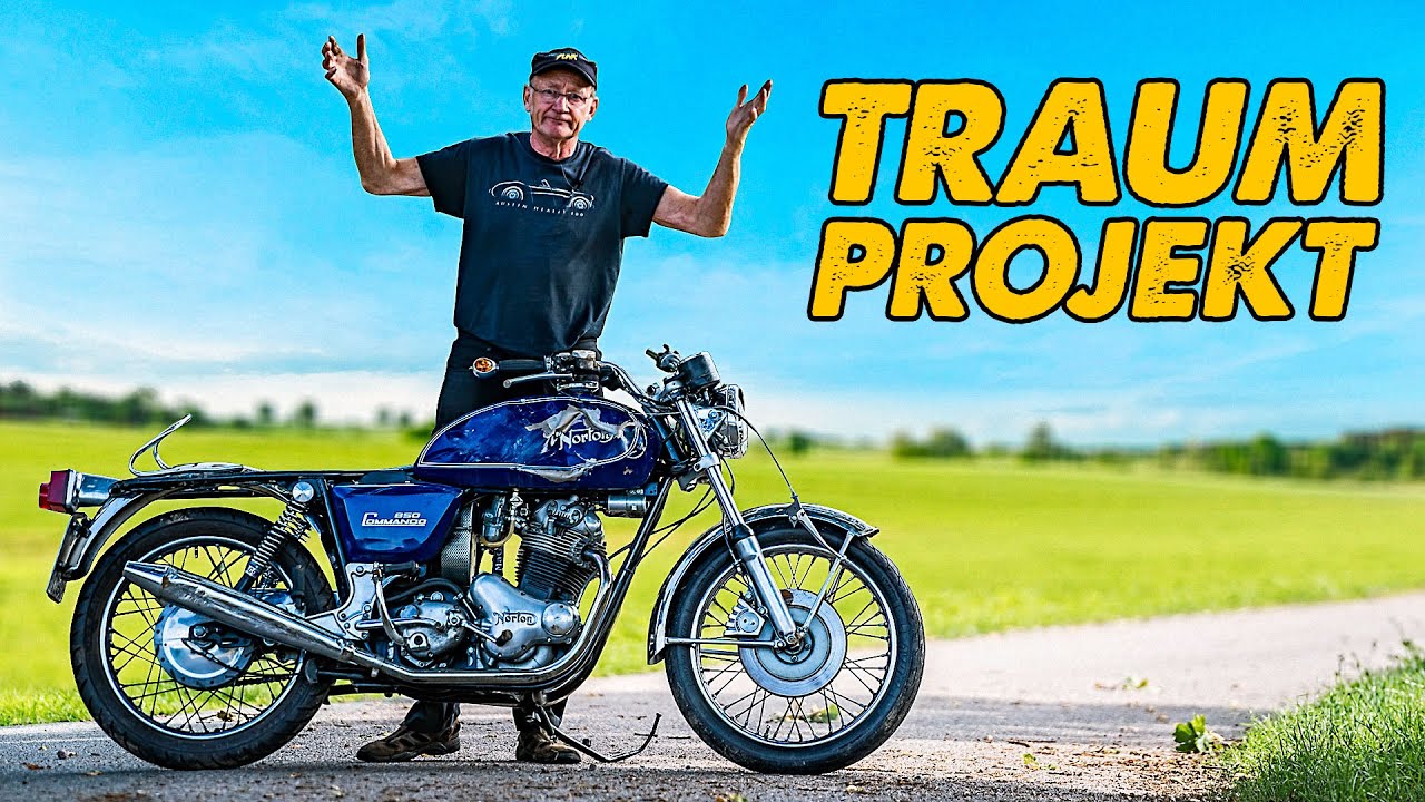 Traumprojekt-Start mit Unfall! | Norton Commando 850 | Andis Funktionspunk
