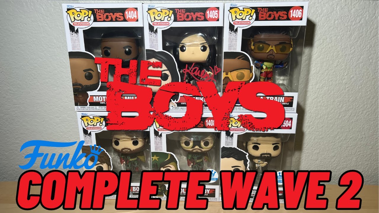 THE BOYS Complete Wave 2 Funko Pop Collection!