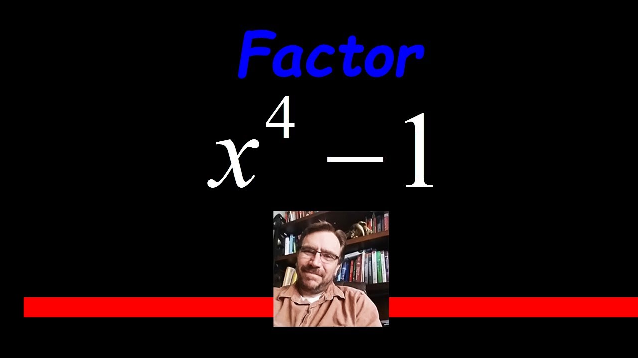 How to Factor Difference of Squares - TWICE - Be Careful Here!