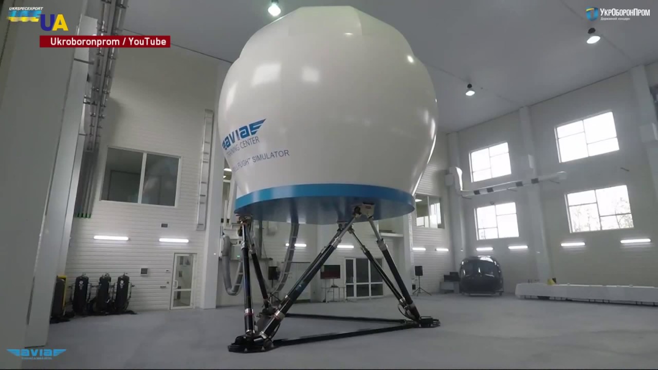 Ukraine's New World Class Helicopter Training Simulator