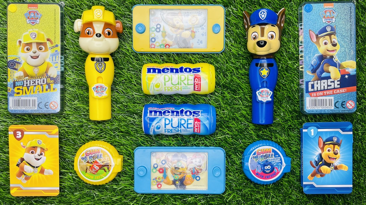 Unpacking Lovely Candies Paw Patrol, Chupa Chups, Hubba Bubba ASMR