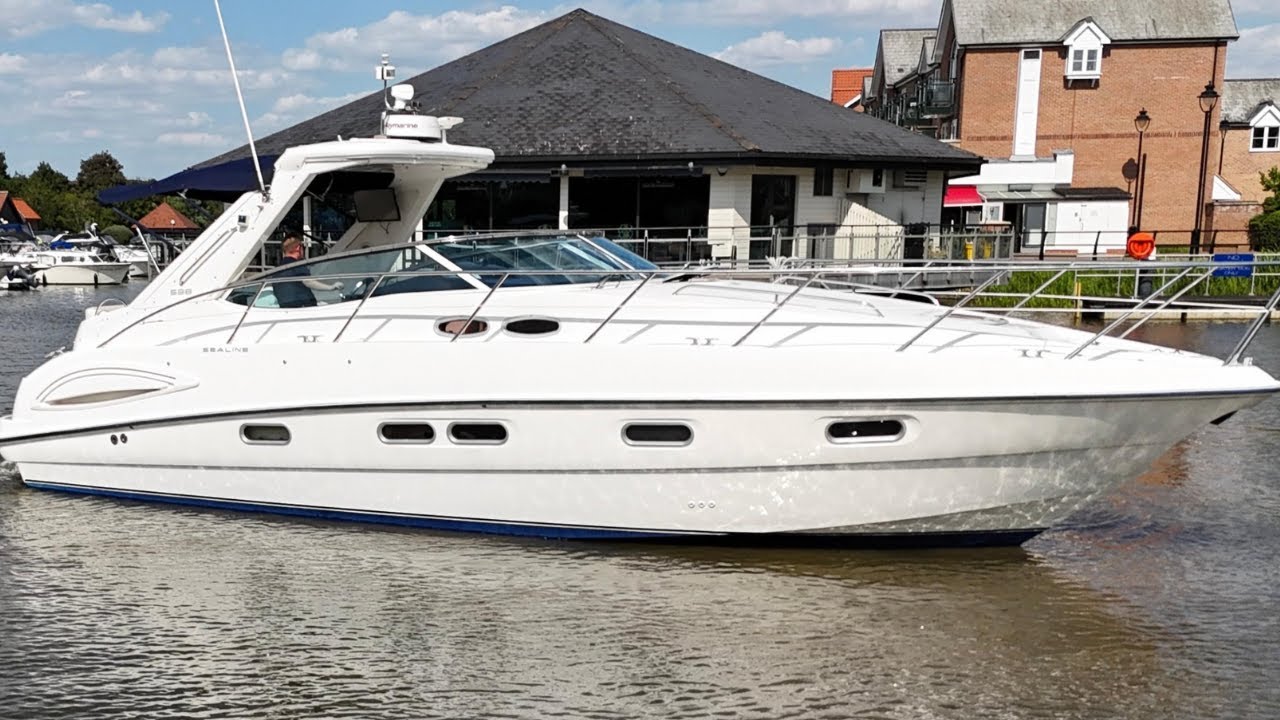 Sealine S38 Walkthrough Tour - £112,950 - With Twin Volvo Penta D4’s 260HPs