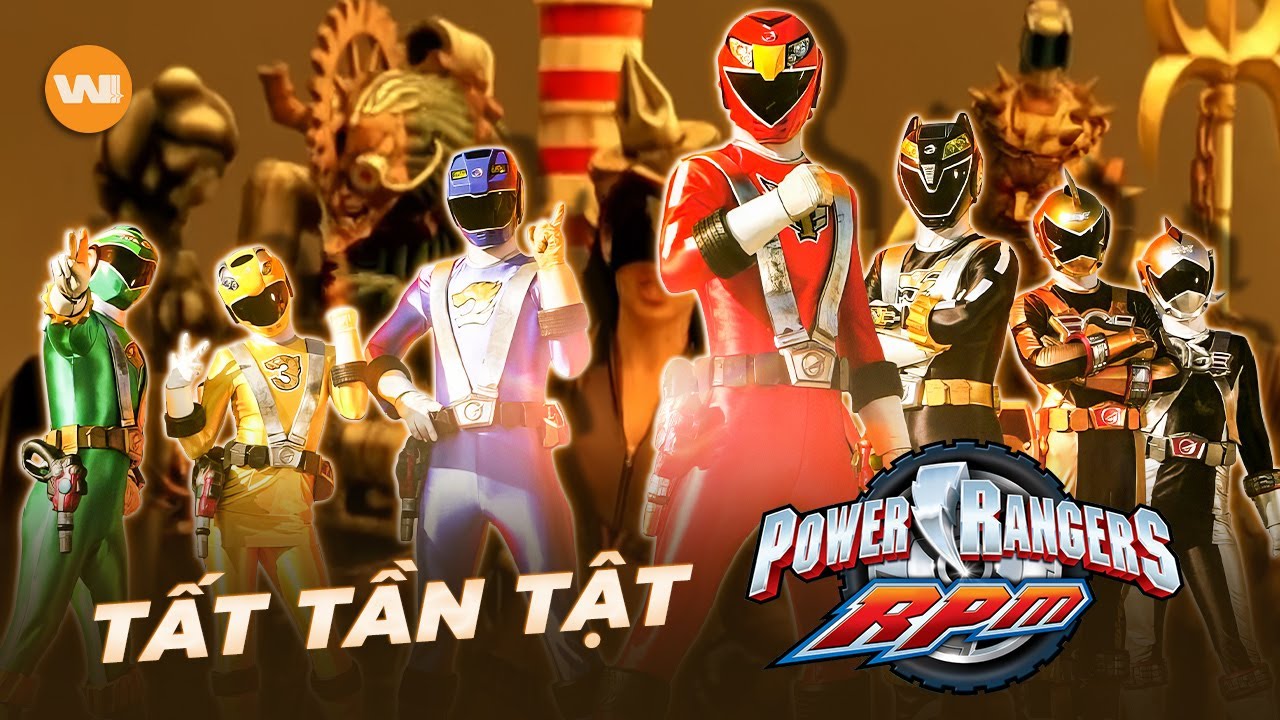SIÊU TÓM TẮT TOÀN BỘ POWER RANGERS RPM TRONG 32 PHÚT