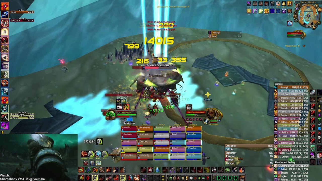 RS25HC+ICC25 few HCs. fury warrior  POV @Lordearon Warmane