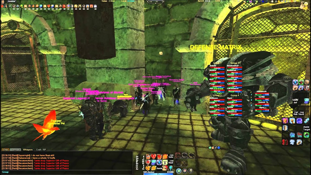 Vanguard Saga of Heroes Ancient Port Warehouse Raid with New Genesis Guild Telon Server