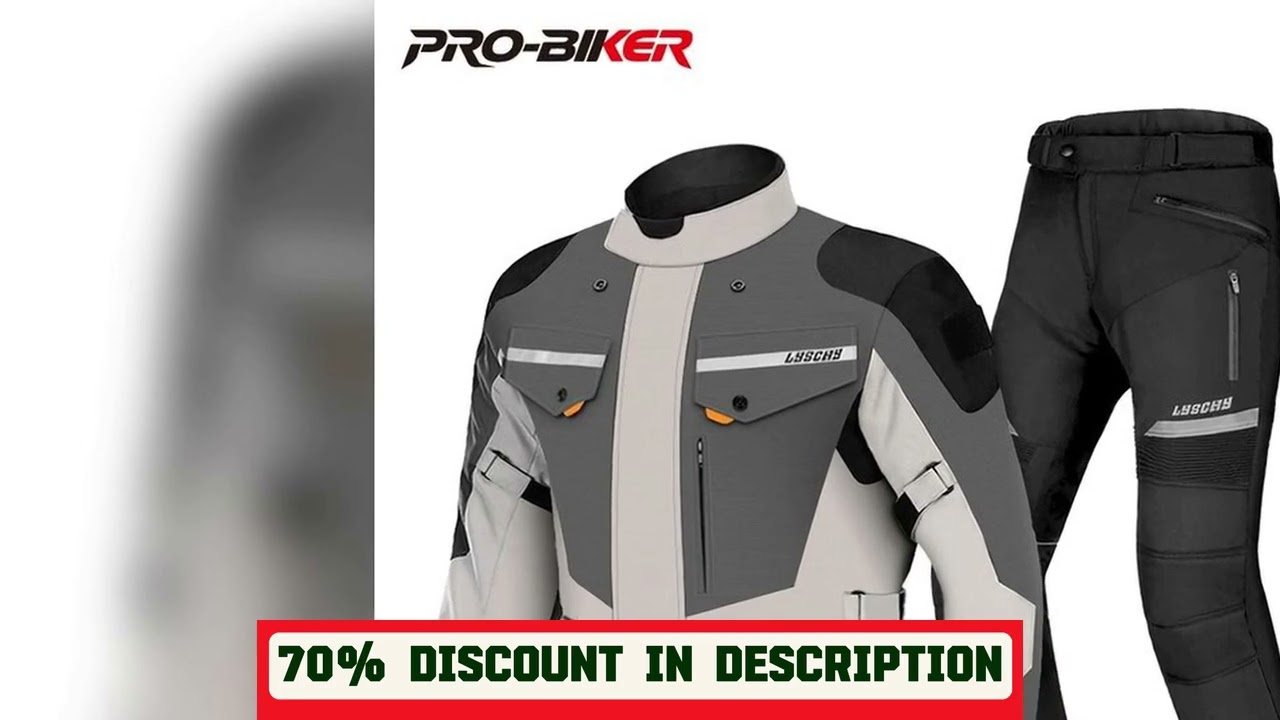 A must-have product #LYSCHY Motorcycle Jacket Waterproof Warm Windproof Motocross Jacket Men Women