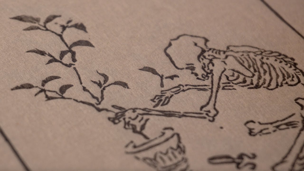 [ASMR] Destroying a wood block to create a print - 