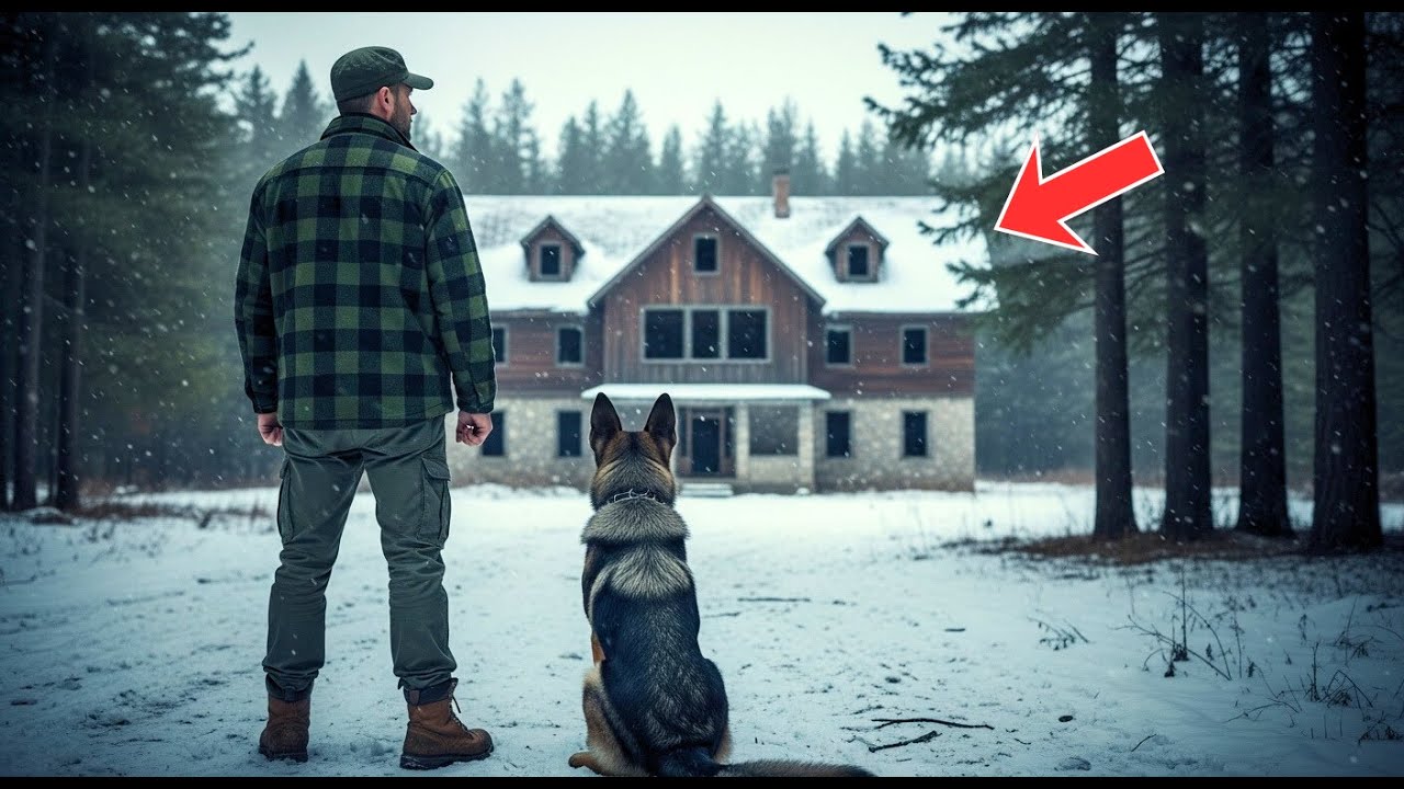 A Broke Veteran Thought He Inherited Nothing — Until His Dog Led Him Inside an Abandoned Lodge