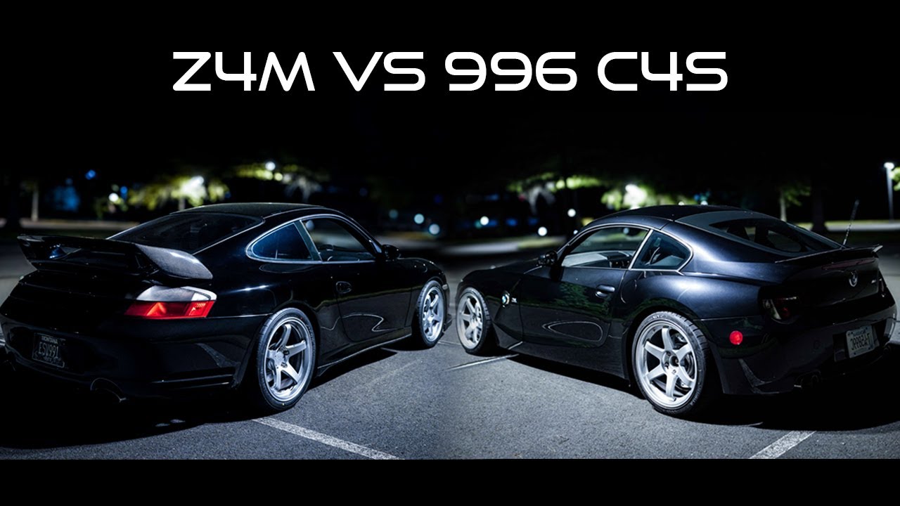 Сравнение ускорения 996 911 C4S и Z4M