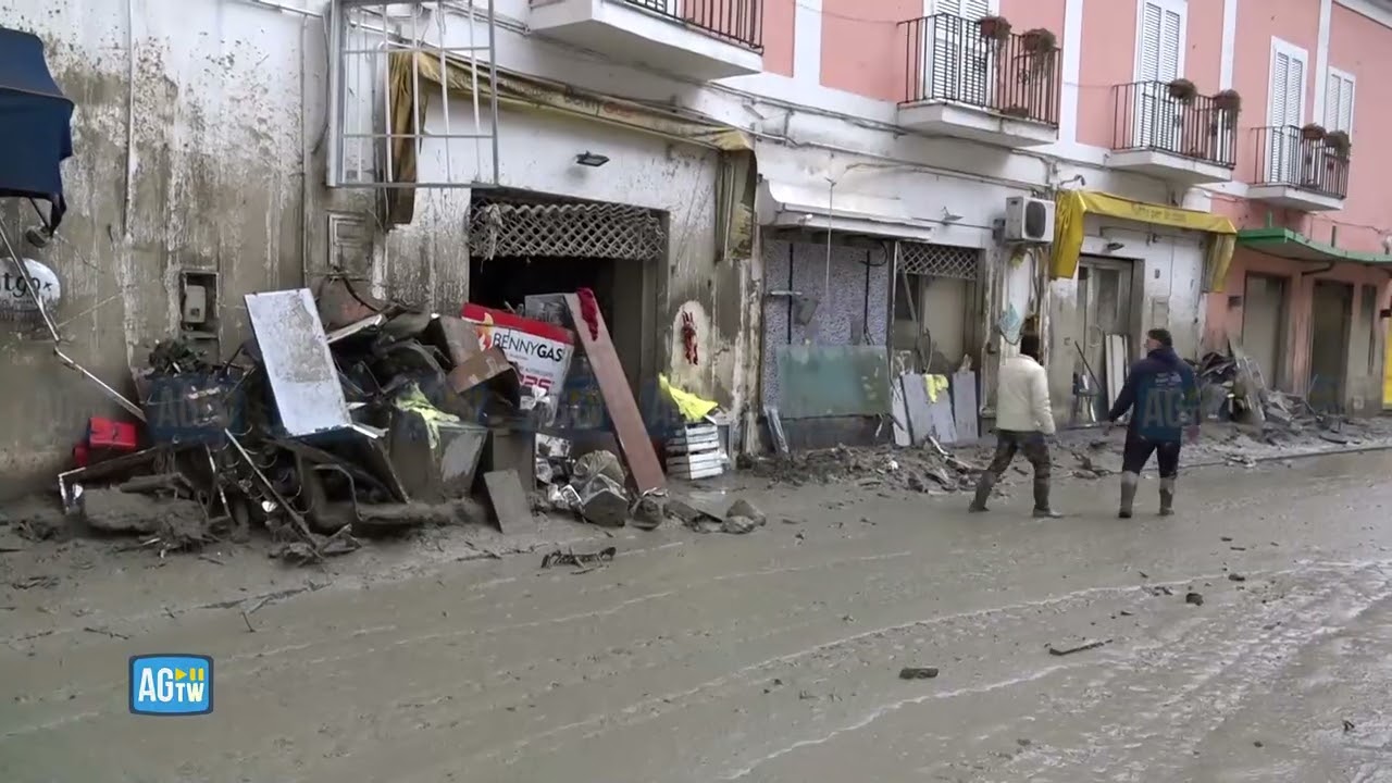 Frana ad ischia, al via a Casamicciola il piano di evacuazione