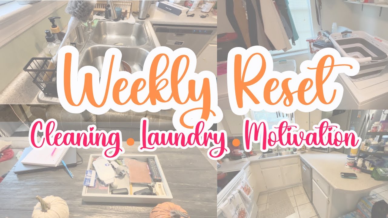 WEEKLY HOUSE RESET | FALL CLEANING | ORGANIZATION | CLEANING MOTIVATION | CLEAN WITH ME