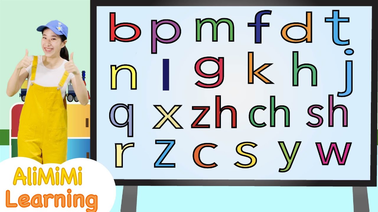 Pinyin Initial Consonants 2021⎮bpmf Song⎮bpmf 歌⎮ 声母表⎮Putonghua Mandarin⎮汉语拼音 声母歌