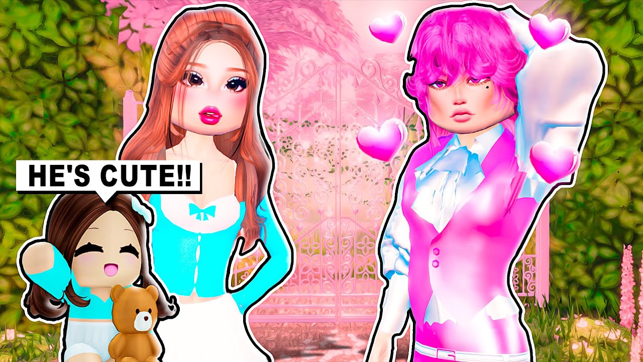 Dress to Impress VALENTINES UPDATE With A Cute Baby!
