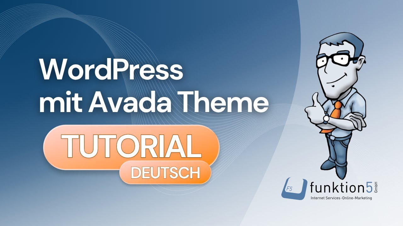 Erstellen einer neuen WordPress Seite mit dem Avada Theme (001/de)