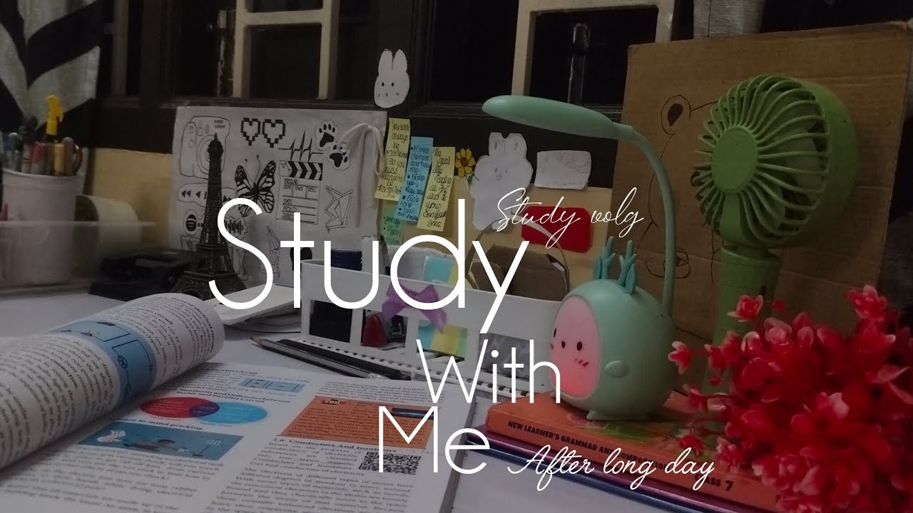 Study with me🎀🤍|| Productive Study Vlog Motivation 📚