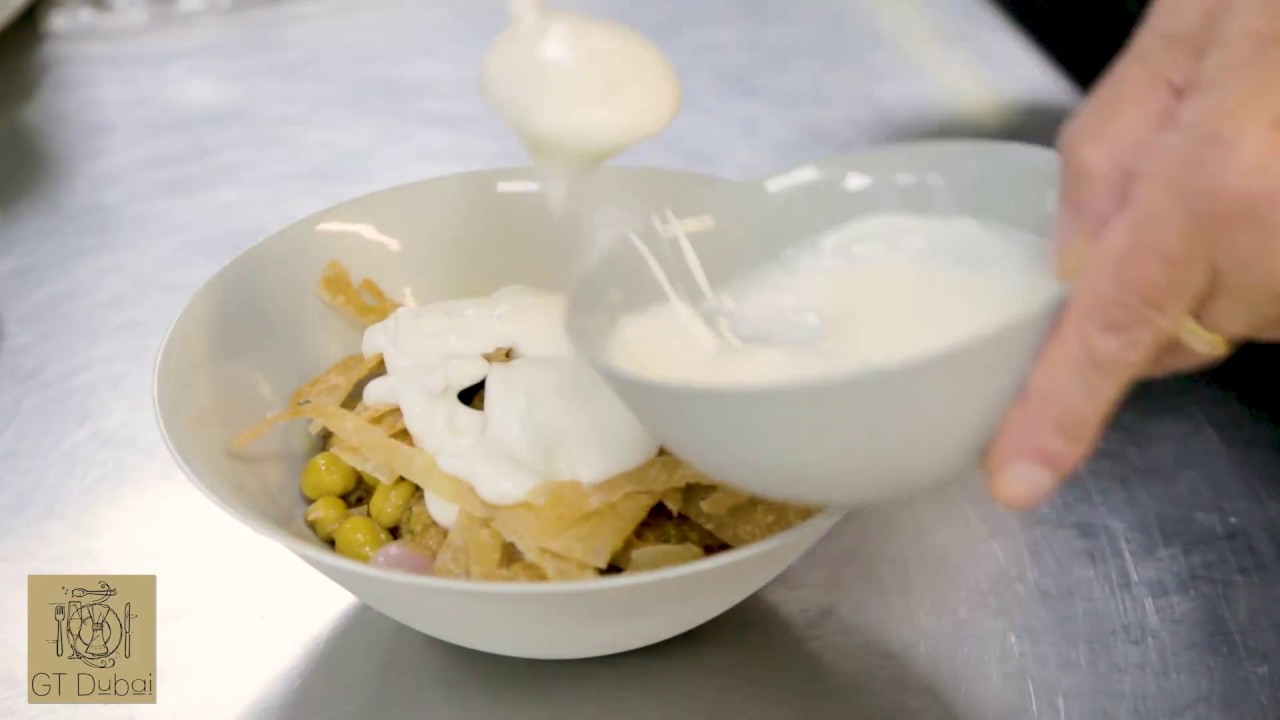 Chef's Signature Dish: Chicken Fatteh by Chef Greg Malouf of Zahira