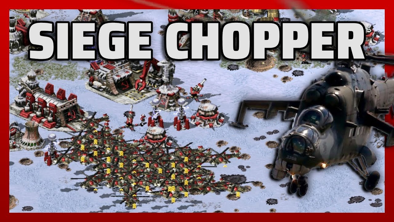 Red Alert 2 | Siege Chopper Tactic? | (7 vs 1 NO SW!)