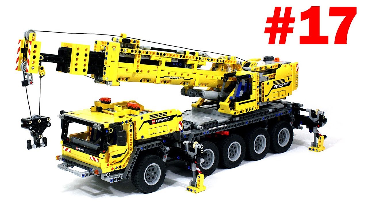 LEGO Technic 42009 Mobile Crane MK II Review – Передвижной кран – Легенды ЛЕГО Техник – Обзор №17