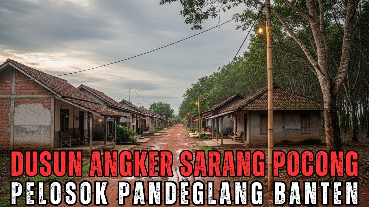 SEREM PARAH BIKIN MERINDING !! DUSUN PALING ANGKER SARANG POCONG DI PELOSOK PANDEGLANG BANTEN