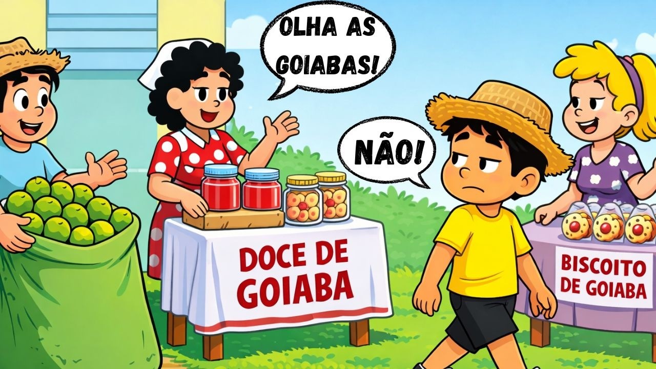 CHEGA DE GOIABAS!