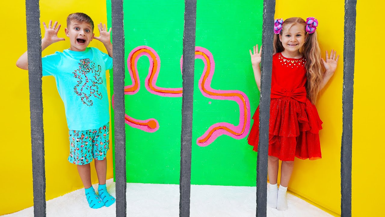 Diana et Roma Les défis de l'évasion pour les enfants