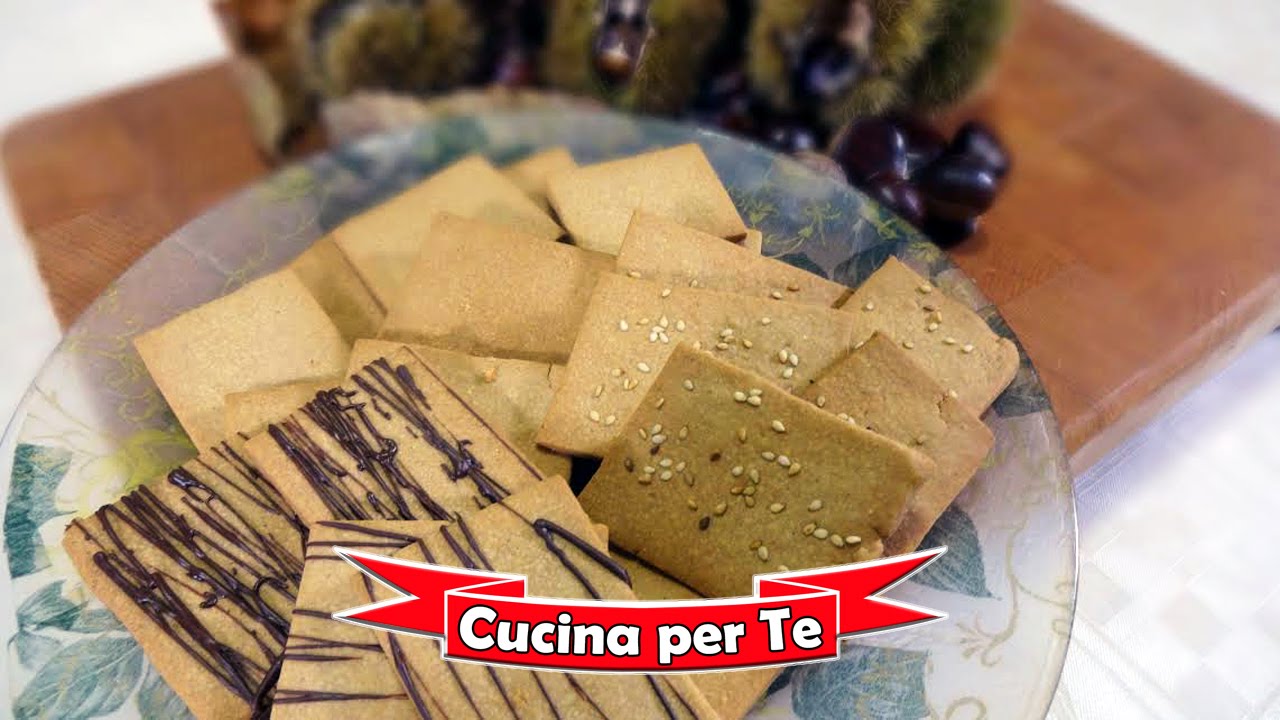 Biscotti alle Castagne - la Ricetta