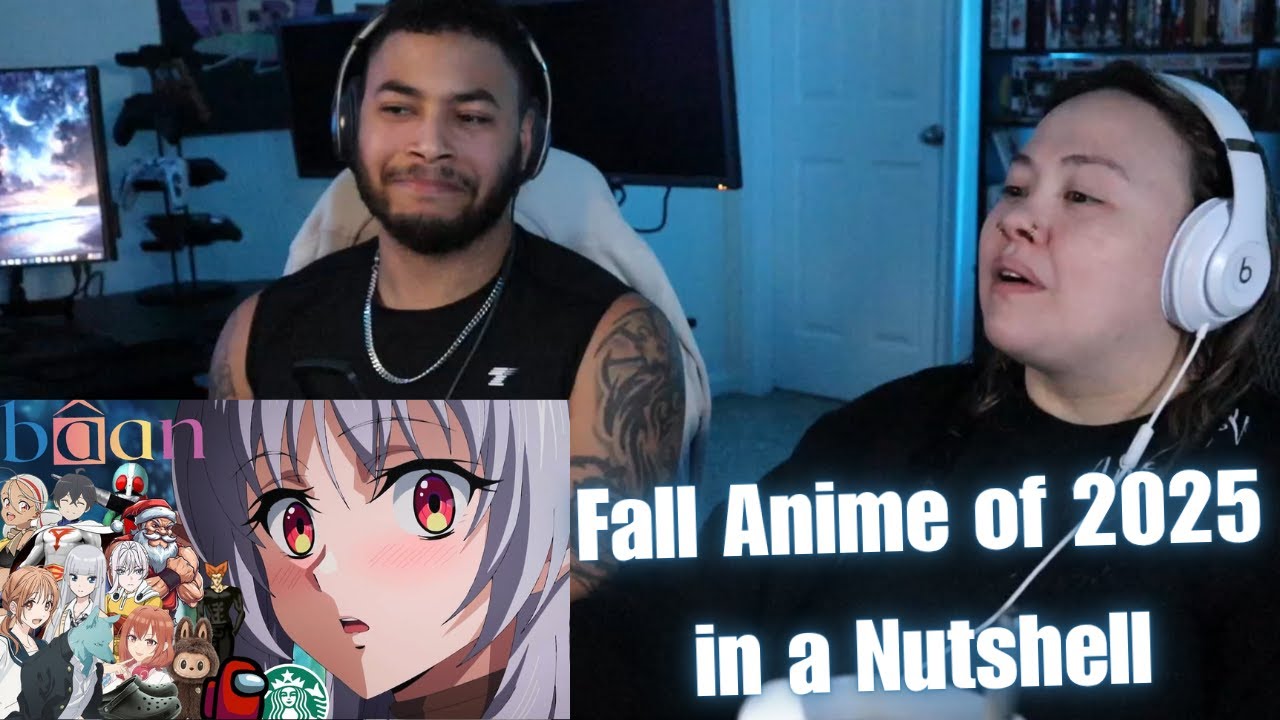 Реакция OtakuCouple: аниме-музыка осени 2025 года в двух словах (Gigguk)