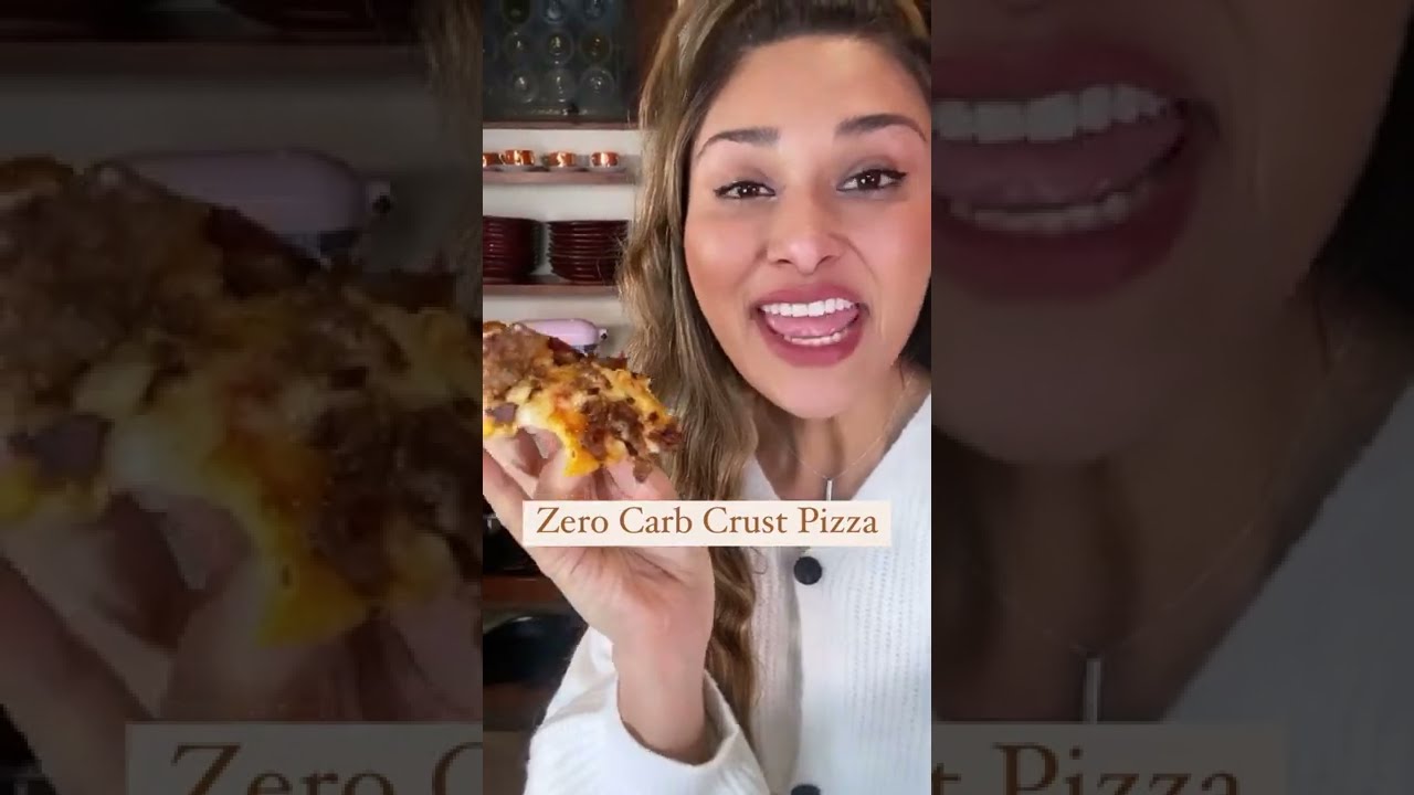 ZERO CARB CRUST PIZZA #shorts