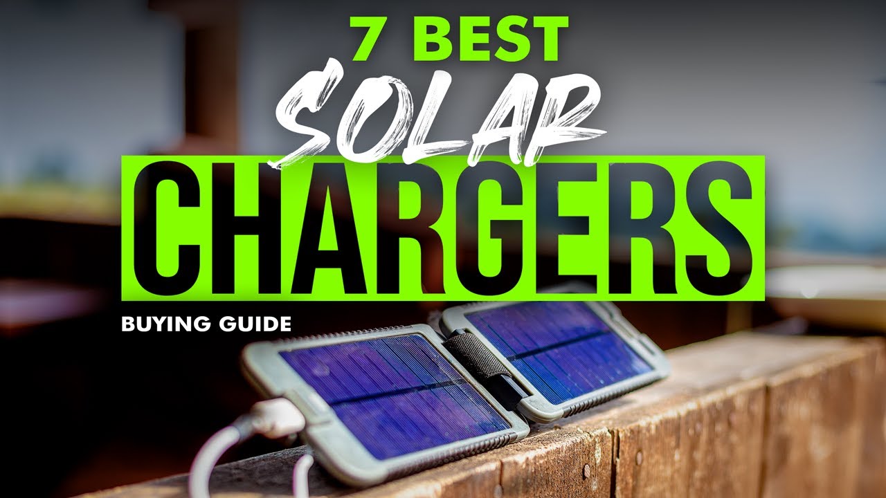 BEST SOLAR CHARGERS: 7 Solar Chargers (2023 Buying Guide)