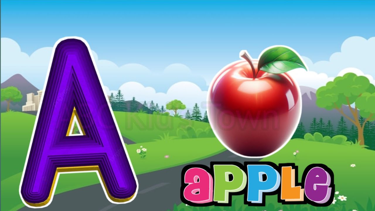 Kiddos phonics song/Nursery rhymes/A for Apple/Kindergarten Study zone/Toddler Tone/ABC's