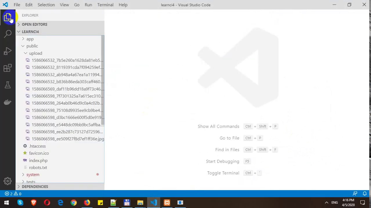 CRUD Operations In CodeIgniter 4