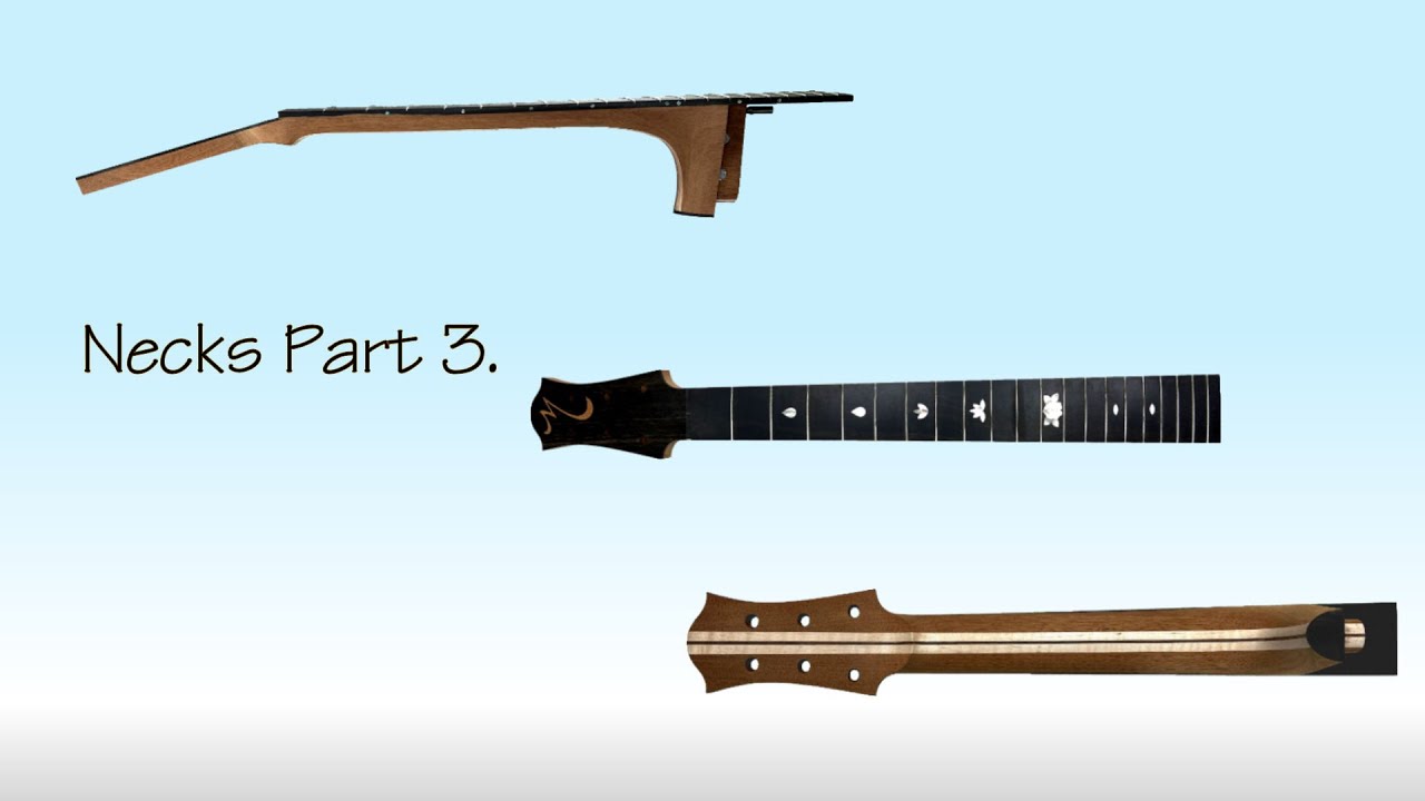 McClelland Woodworks Video Journal 16. Necks Part 3.