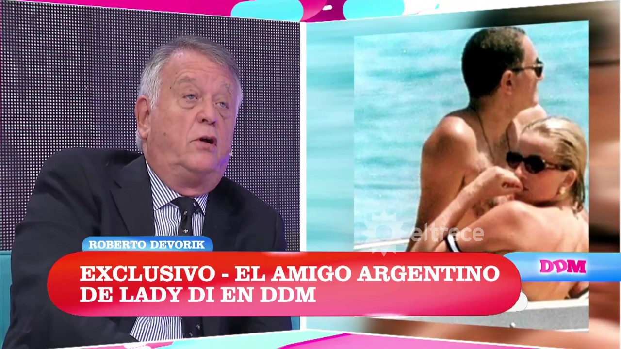 Roberto Devorik íntimo de Lady Diana habló del verdadero amor de la princesa de Gales