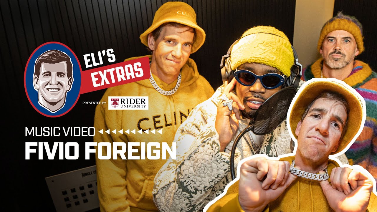 Fivio Foreign “Giants On 3” Feat. Eli Manning & Shaun O’Hara (“1 On 3” NY Giants Remix) Video