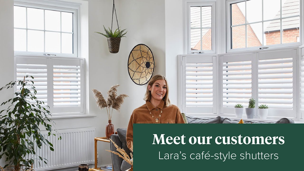 Hillarys Reviews: Lara's café-style shutters